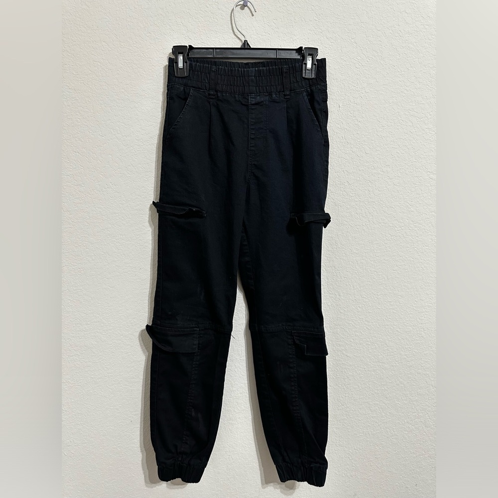 VIP black jogger/cargo pants size S